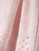 Minymo Kleid mit Stickerei Peach Whip