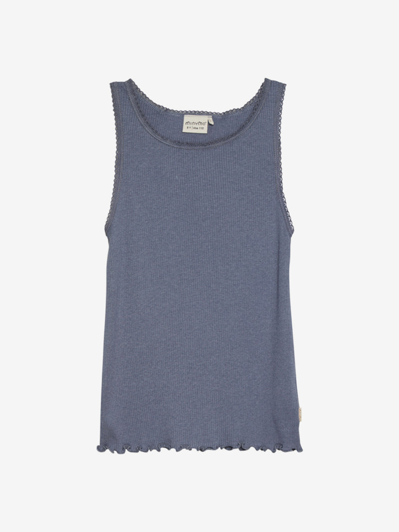 Minymo Tanktop Tenzel Folkstone Gray