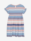 Minymo Kleid Jersey Streifen Dusty Pink