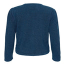 Le Big Strickjacke Glitzer Whisper Prussian Blue