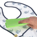 Lätzchen abwischbar Wal