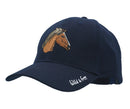 Kids Cap Pferd Navy