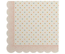 Servietten Multi Dots - Rose 20 Stück