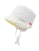 Baby Fischermütze Jerseyeinsatz milkwhite-bunte eistüten