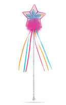 Zauberstab Regenbogen mit Glitzer