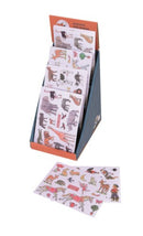 Postkarte mit Stickern