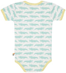 Loud & Proud Body Kurzarm Krokodil Mint