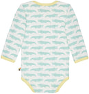 Loud & Proud Body Langarm Krokodil Mint