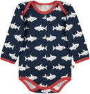 Loud & Proud Body Langarm Hai Ultramarin