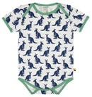 Loud & Proud Body Kurzarm Känguru Ultramarin