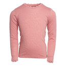 Enfant Langarmshirt Jacquard Old Rose