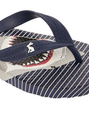 Flip Flops-Blau Streifen Haifisch