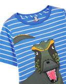 Joules T-Shirt Chomp Blue Dino