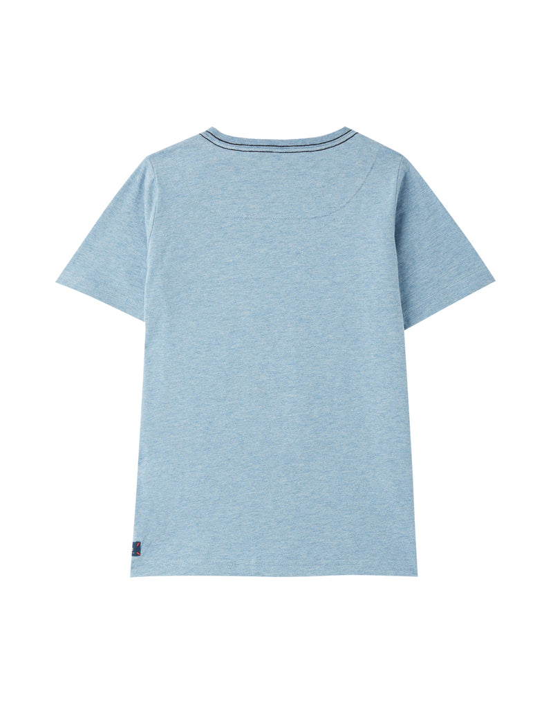 Joules T-Shirt Chomp Schlange blau