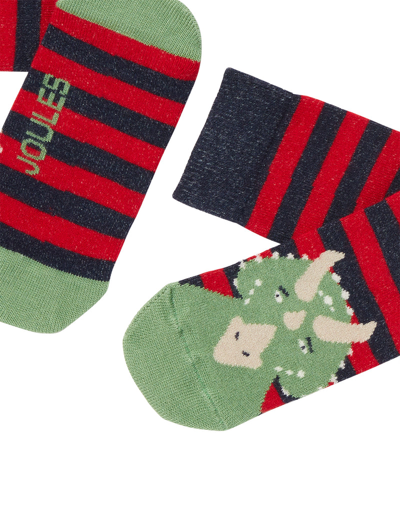 Socken Neat Feet-Red navy Nino