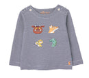 Joules Langarmshirt Harriet -Gruffalo Navy Stripe