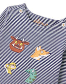 Joules Langarmshirt Harriet -Gruffalo Navy Stripe