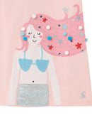 Joules T-Shirt Astra Meerjungfrau rosa