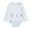 Joules Body Kara-Blue Stripe Horses