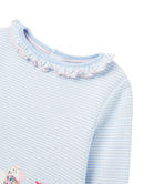 Joules Body Kara-Blue Stripe Horses