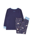 Schlafanzug Sleepwell-Blue Horse Ditsy