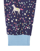 Schlafanzug Sleepwell-Blue Horse Ditsy