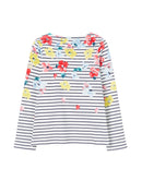 Joules Langarmshirt Floral Stripe