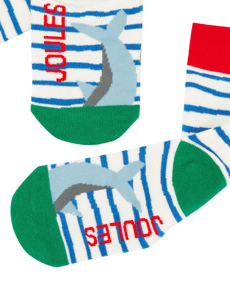 Socken Neat Feet- Shark Stripe