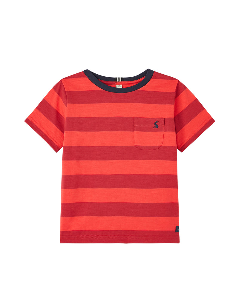 Joules T-Shirt Redstripe