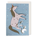 XL Karte "Einhorn" A5