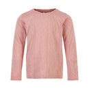 Enfant Langarmshirt Jacquard Misty Rose