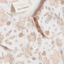 Enfant Bluse Flower Egret