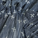 Enfant Kleid mit Stickerei Anglaise India Ink