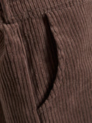 Enfant Latzhose Cord Chocolate Chip