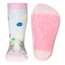 Stoppersocken Vollsohle Pferd Hell Silber