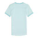 Sense Organics T-Shirt Tilly - Aqua Stripes + Toucan