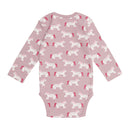 Sense Organics Body Langarm Yvon Pferde Mauve