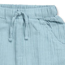 Sense Organics Hose Musselin Loki Dusty Blue