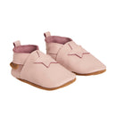 Glattleder Krabbelschuhe Misty Rose