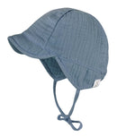 Baby Schildmütze Musselin Jeans