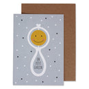 Klappkarte Rassel „Hurra, ein Junge“