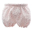 Pumphose Musselin Zartrosa-Pink-Blümchen