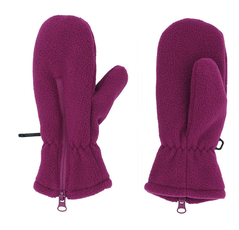 maximo handschuh Maximo Fausthandschuhe Fleece Brombeer