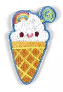 Aufnäher Flicken Eistüte