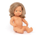 Dunkelblondes Mädchen 38 cm