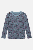 Langarmshirt Allie Wolle/Seide Aqua Flow