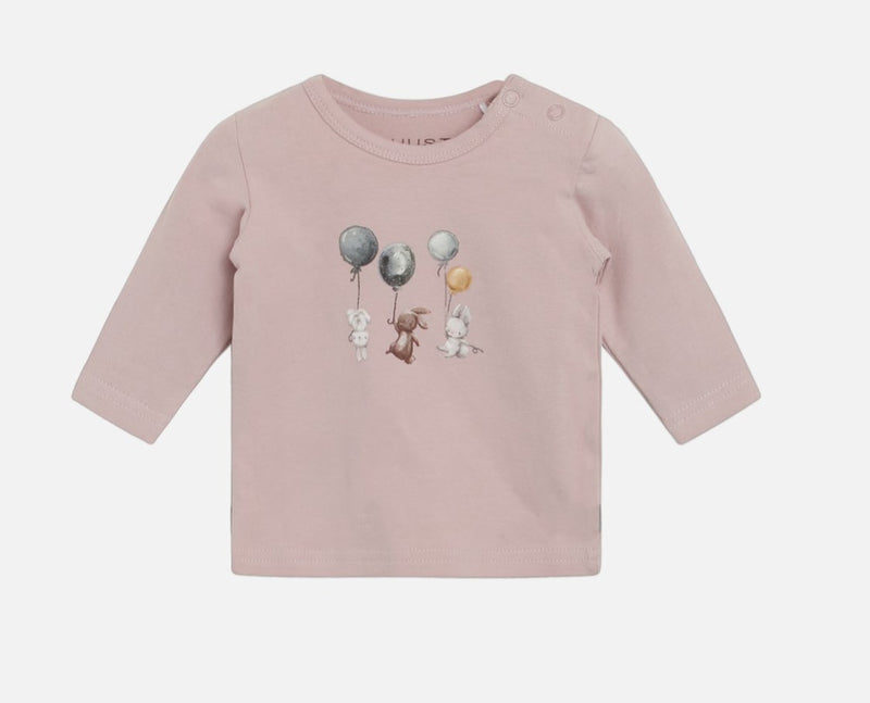 Hust & Claire Langarmshirt Alex Dusty Rose