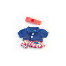 How to dress? - Blümchenset für 21 cm Puppen