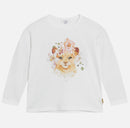 Hust & Claire Langarmshirt Alma Ivory