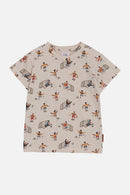 Hust & Claire T-shirt Arthur White Sand